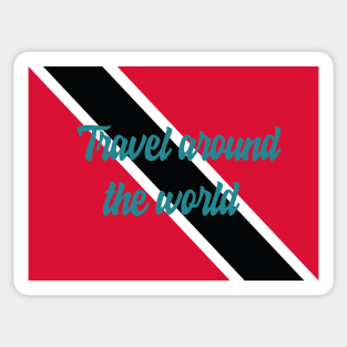 Travel Around the World - Trinidad and Tobago Sticker